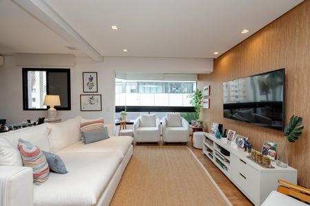 Apartamento à venda com 124m², 3 quartos e 2 vagasSala