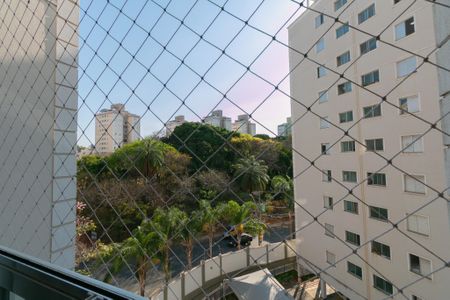 Sacada Vista de apartamento à venda com 2 quartos, 60m² em Castelo, Belo Horizonte