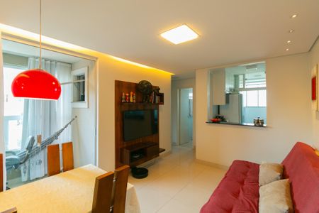Sala de apartamento à venda com 2 quartos, 60m² em Castelo, Belo Horizonte