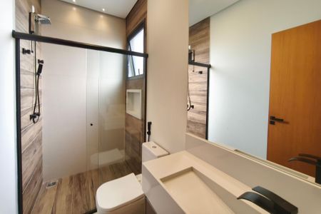 Casa de condomínio à venda com 210m², 3 quartos e 4 vagasBanheiro da Suíte 2
