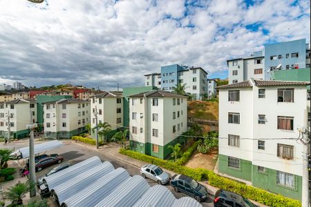 Vista do Quarto 1 de apartamento para alugar com 2 quartos, 44m² em Jardim São José, Belo Horizonte