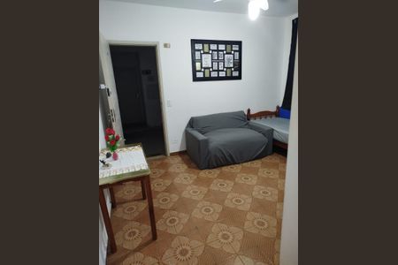 Sala de apartamento para alugar com 1 quarto, 55m² em Tupi, Praia Grande