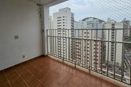 Varanda de apartamento para alugar com 3 quartos, 86m² em Centro, Guarujá