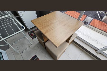 Studio para alugar com 35m², 1 quarto e 1 vagaVaranda