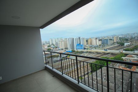 Varanda da Sala de apartamento à venda com 2 quartos, 52m² em Belenzinho, São Paulo