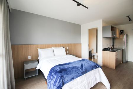 Studio de kitnet/studio para alugar com 1 quarto, 29m² em Indianópolis, São Paulo
