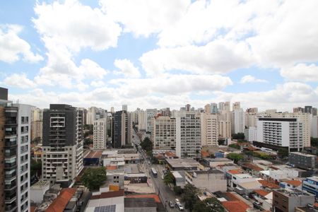 Vista Varanda de kitnet/studio para alugar com 1 quarto, 29m² em Indianópolis, São Paulo