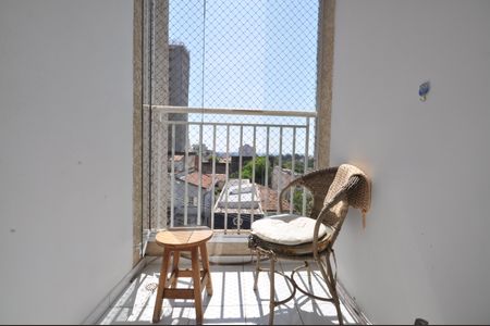 Apartamento à venda com 56m², 2 quartos e 2 vagasSacada da Sala