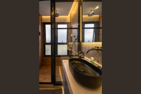 Apartamento à venda com 70m², 1 quarto e 2 vagasBanheiro Suíte 