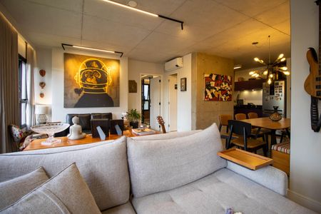 Apartamento à venda com 70m², 1 quarto e 2 vagasSala