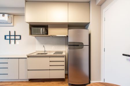 Studio à venda com 32m², 1 quarto e sem vaga Studio à venda com 32m², 1 quarto e sem vagaCozinha