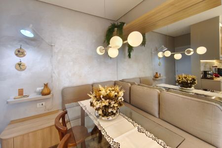 Sala de Jantar de apartamento à venda com 2 quartos, 93m² em Swiss Park, Campinas