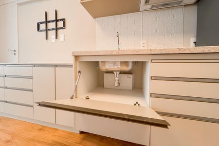 Studio à venda com 32m², 1 quarto e sem vaga Studio à venda com 32m², 1 quarto e sem vagaCozinha - Armários