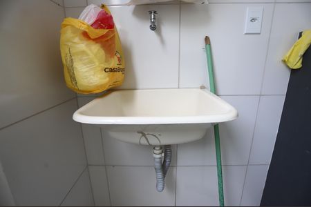 Cozinha de apartamento para alugar com 2 quartos, 51m² em Parque Residencial Casa Branca, Suzano