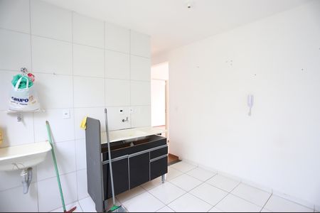 Cozinha de apartamento para alugar com 2 quartos, 51m² em Parque Residencial Casa Branca, Suzano