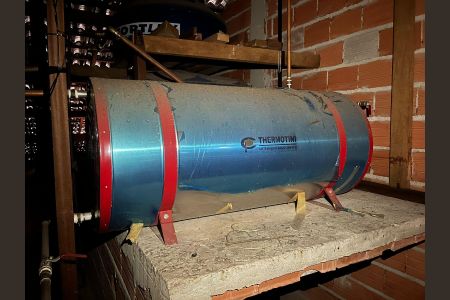 Casa à venda com 162m², 3 quartos e 2 vagasReservatório de água do aquecimento solar