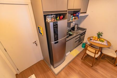 Studio à venda com 29m², 1 quarto e sem vagaCozinha