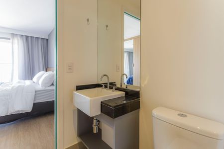 Studio à venda com 29m², 1 quarto e sem vaga Studio à venda com 29m², 1 quarto e sem vagaBanheiro