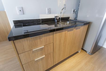Studio à venda com 29m², 1 quarto e sem vaga Studio à venda com 29m², 1 quarto e sem vagaCozinha