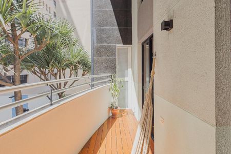 Varanda da Sala de apartamento à venda com 2 quartos, 73m² em Pinheiros, São Paulo