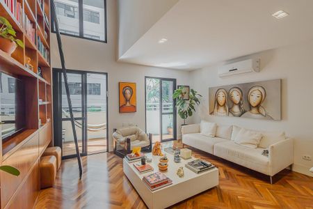 Sala de apartamento à venda com 2 quartos, 73m² em Pinheiros, São Paulo