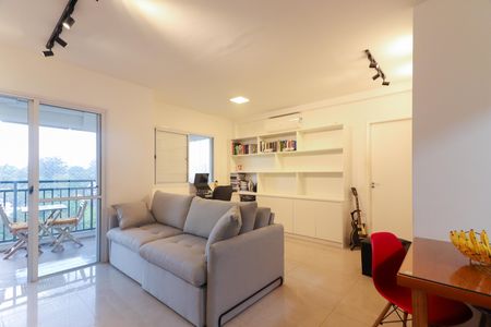 Apartamento à venda com 55m², 1 quarto e 2 vagasSala