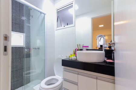 Apartamento à venda com 55m², 1 quarto e 2 vagasBanheiro