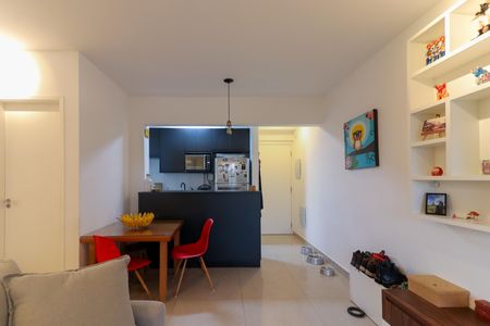 Apartamento à venda com 55m², 1 quarto e 2 vagasSala