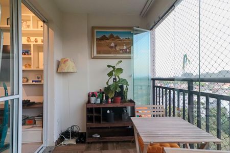 Varanda Sala de apartamento à venda com 1 quarto, 55m² em Vila Gomes, São Paulo