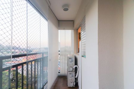 Varanda Sala de apartamento à venda com 1 quarto, 55m² em Vila Gomes, São Paulo