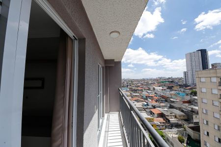 Varanda de apartamento para alugar com 1 quarto, 28m² em Vila Tolstoi, São Paulo