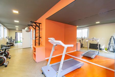 Apartamento à venda com 28m², 1 quarto e sem vaga Apartamento à venda com 28m², 1 quarto e sem vagaÁrea comum - Academia