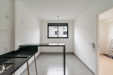 Sala de apartamento à venda com 1 quarto, 28m² em Jardim Oriental, São Paulo
