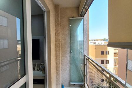 Varanda da Sala de apartamento à venda com 2 quartos, 64m² em Jardim do Lago Ii, Campinas
