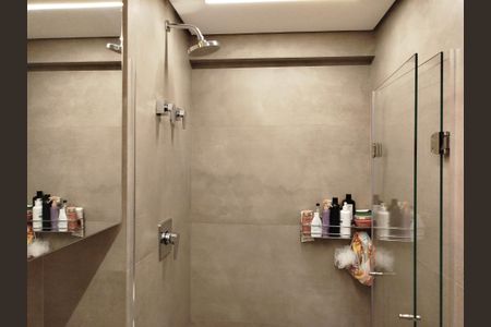 Studio para alugar com 40m², 1 quarto e 1 vaga Studio para alugar com 40m², 1 quarto e 1 vagaBanheiro