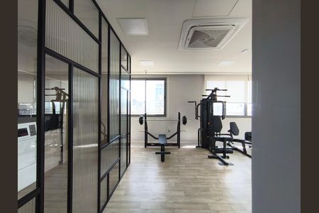 Studio à venda com 34m², 1 quarto e sem vaga Studio à venda com 34m², 1 quarto e sem vagaÁrea comum - Academia