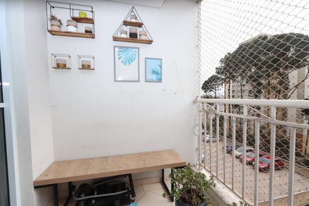 Varanda de apartamento à venda com 2 quartos, 75m² em Parque São Lucas, São Paulo