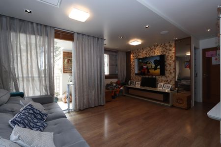 Sala de apartamento à venda com 2 quartos, 75m² em Parque São Lucas, São Paulo