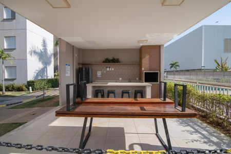 Apartamento para alugar com 42m², 2 quartos e 1 vaga Apartamento para alugar com 42m², 2 quartos e 1 vagaÁrea Comum - Churrasqueira