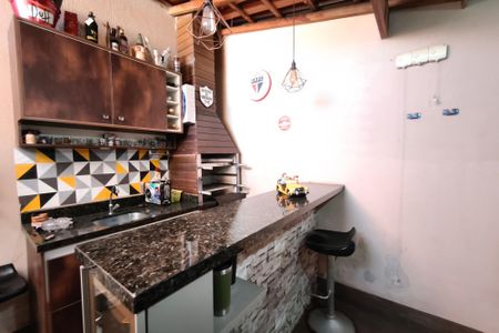 Casa de condomínio à venda com 65m², 2 quartos e 2 vagasÁrea gourmet