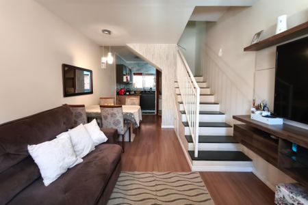 Sala de Estar de casa de condomínio à venda com 2 quartos, 65m² em Conjunto Residencial Souza Queiroz, Campinas