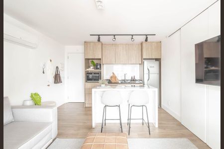 Studio à venda com 47m², 1 quarto e 1 vagaCozinha