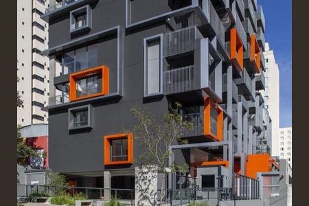 Studio à venda com 47m², 1 quarto e 1 vagaFachada