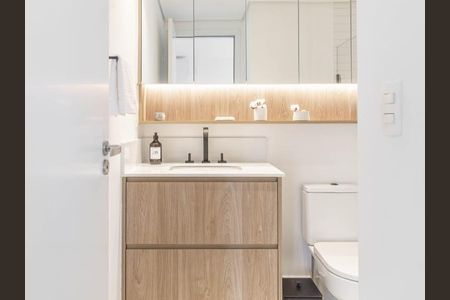 Studio à venda com 47m², 1 quarto e 1 vagaBanheiro