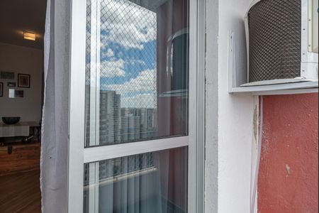 Varanda da Sala de apartamento à venda com 1 quarto, 38m² em Bela Vista, São Paulo