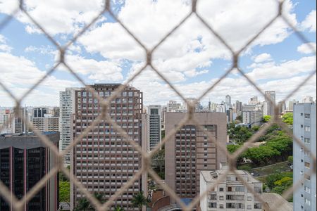 Vista da Varanda da Sala de apartamento à venda com 1 quarto, 38m² em Bela Vista, São Paulo