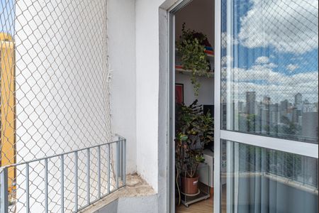 Varanda da Sala de apartamento à venda com 1 quarto, 38m² em Bela Vista, São Paulo