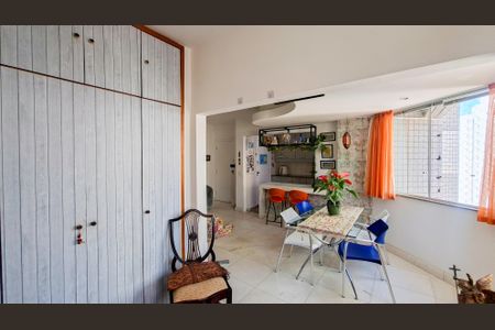 Sala de apartamento à venda com 3 quartos, 95m² em Lourdes, Belo Horizonte