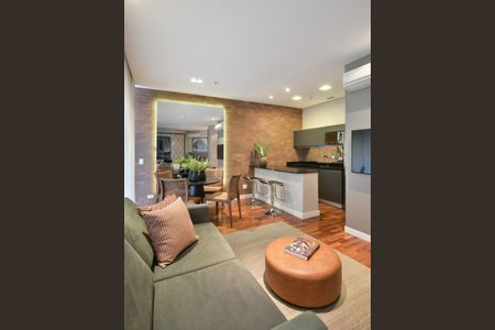 Foto 02 de apartamento à venda com 1 quarto, 65m² em Itaim Bibi, São Paulo