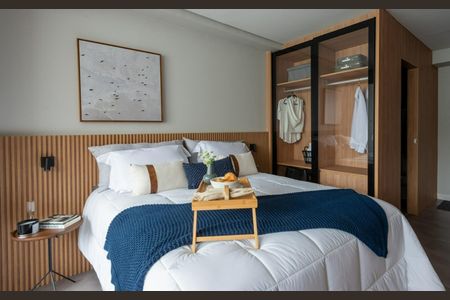 Foto 02 de apartamento à venda com 1 quarto, 46m² em Vila Clementino, São Paulo